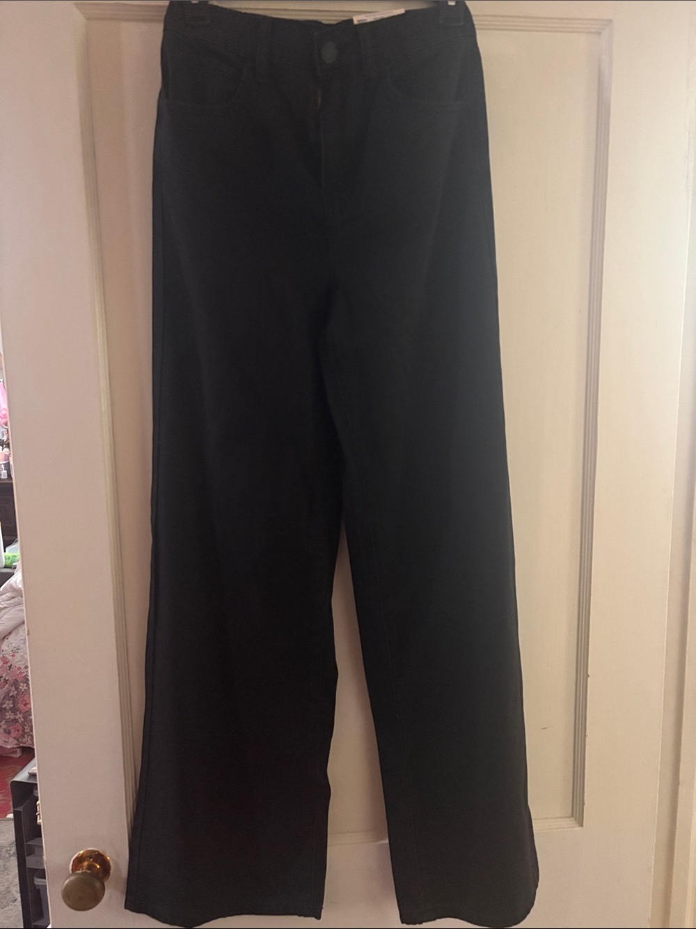 SO Wide Leg Black Women's Pants